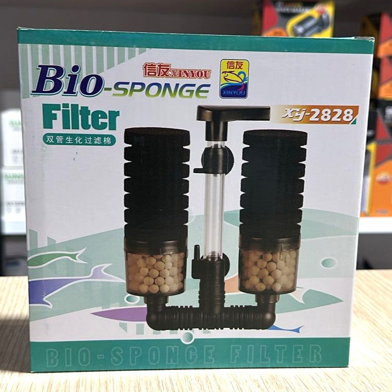 Xinyou XY-2828 Double Bio-Sponge Filter with Media Chambers