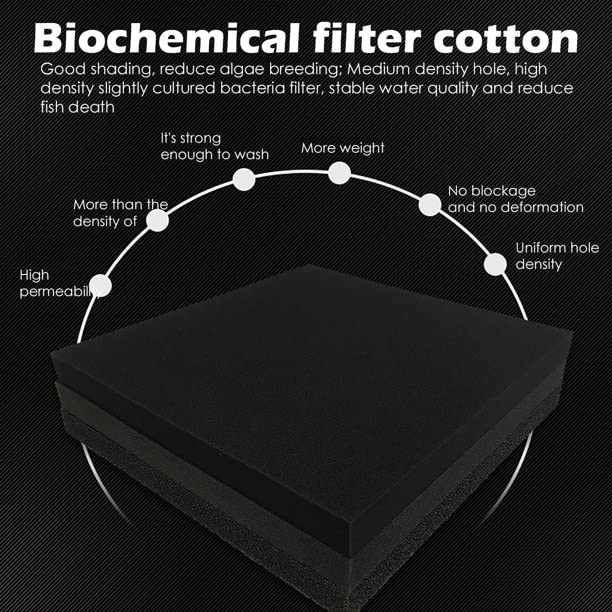 Xinyou Xy-1028 Bio Chemical Filter Sponge (Size - 60 x 45 x 5 cm)