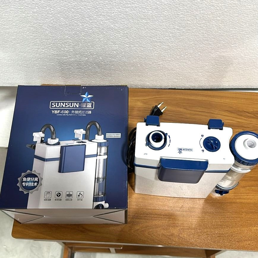 Sunsun YBF-600 Hang-On Canister Filter 8 Watts 600 L/H