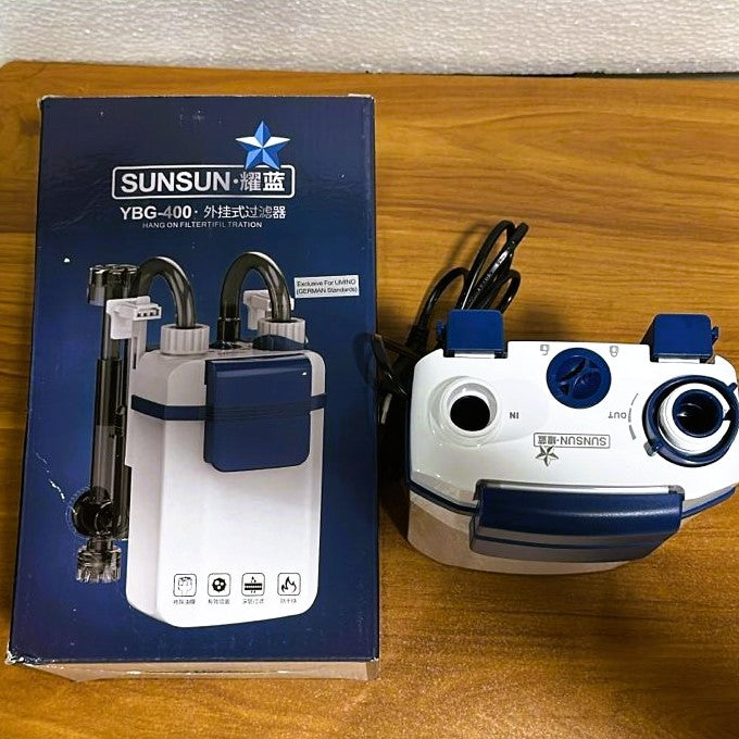 Sunsun YBG-400 Hang-On-Back (HOB) Filter 5 Watts 300 L/H