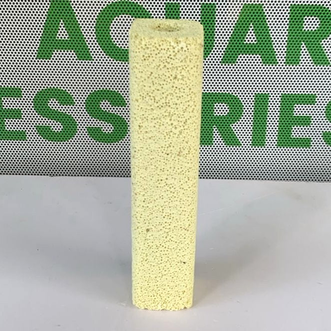 Yellow Ceramic Bio-Media Bar 15 cm length - 2