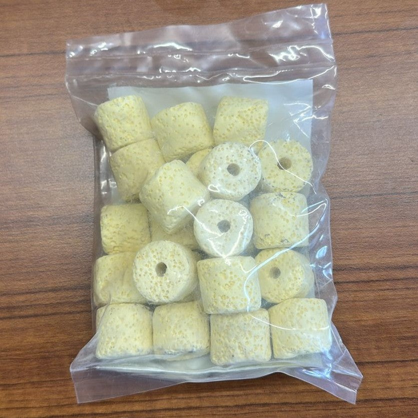 Yellow Ceramic Ring Filter Media 250g for Aquarium