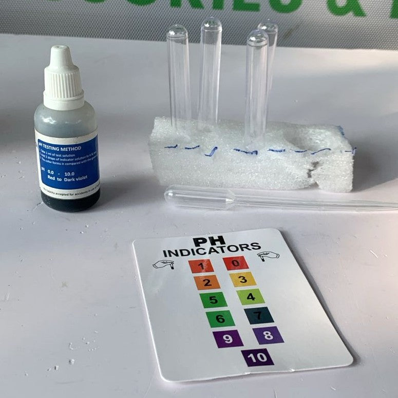 Zera pH Test Kit 250 Tests - Wide Range Aquarium Water Quality Monitor (pH 1-10) - 5