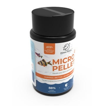 Zewa Micro Pellets Fish Feed 45 grams bottle