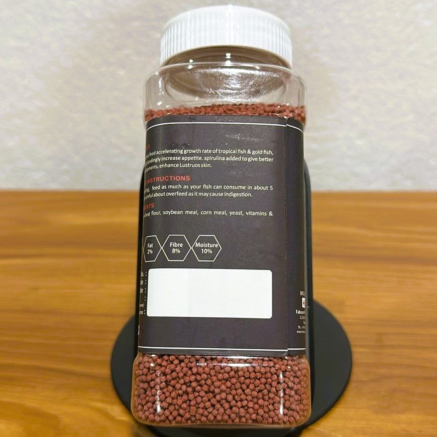 Basic Tropical Fish Pellets (180g) – Probiotic Formula for All Aquarium Fish