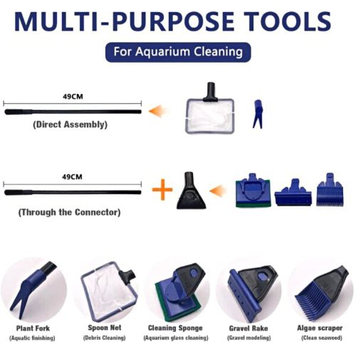 Nubios 5 in 1 Aquarium cleaning set | Extension Type - 6