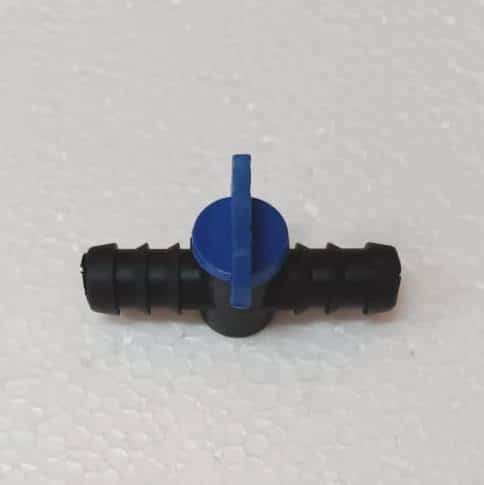 Straight Connector With Tap For 16 mm hose 1