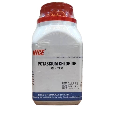 Nice Potassium chloride (KCl) 500 grams bottle
