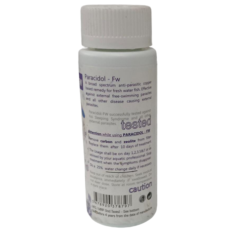 Aqua medic Paracidol 60 ml Fish Medicine 1