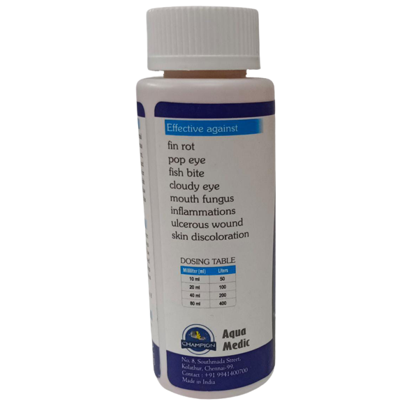Champion Aqua Medic Anti Bacter 120 ml Fish Medicine 3