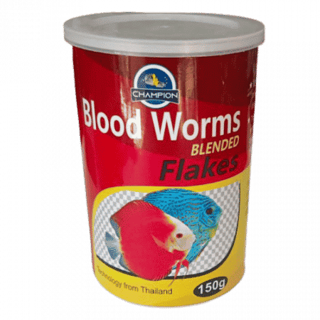 Champion Blood Worms Blended Flakes 150 gram