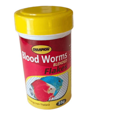 Champion Blood worms Blended Flakes 25 g 1