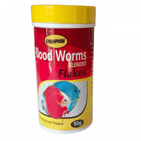 Champion Blood worms Blended Flakes 50 g