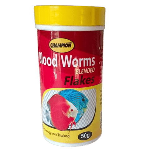 Champion Blood worms Blended Flakes 50 g 1