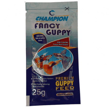 Champion Premium Guppy Food 25 gram Pouch