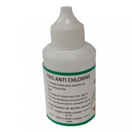 Trio Anti Chlorine 50 ml fish medicine