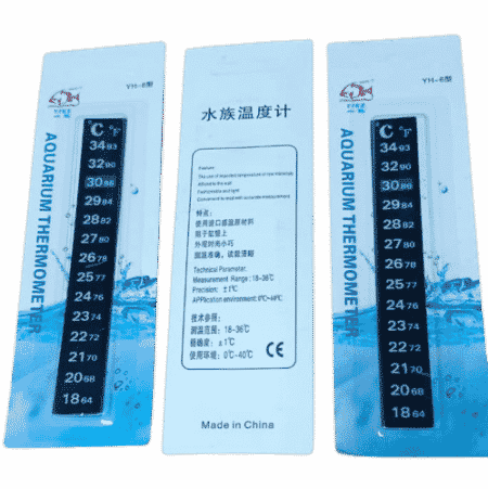 The Water Aquarium Thermometer Sticker