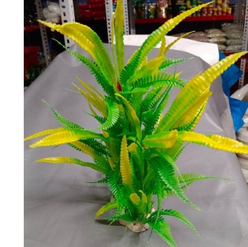 Artificial Plastic Green Plants for Aquarium No 06E – 3