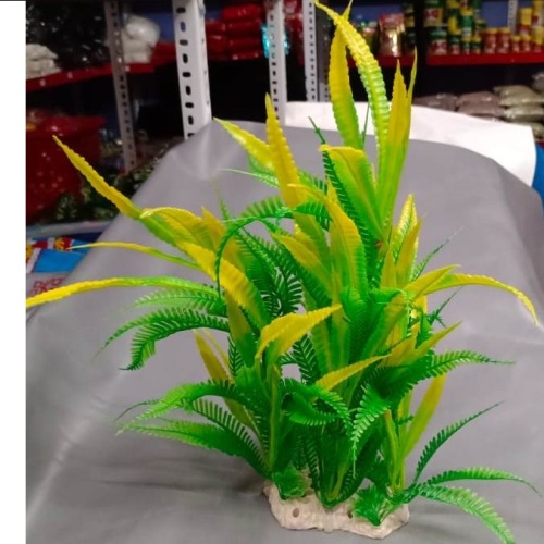 Artificial Plastic Green Plants for Aquarium No 06E – 4
