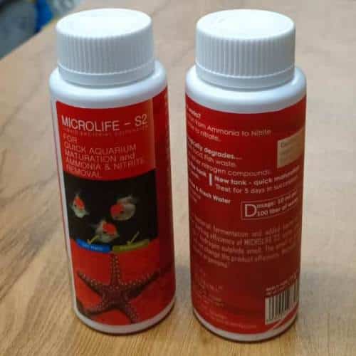 Micro Life S2 Aquarium Nutrition and Ammonia and Nitrate Removal Liquid 1