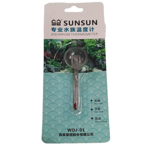 Sunsun WDJ-01 Aquarium Mini Glass Thermometer