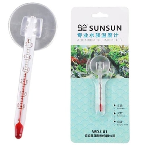 Sunsun WDJ-01 Aquarium Mini Glass Thermometer