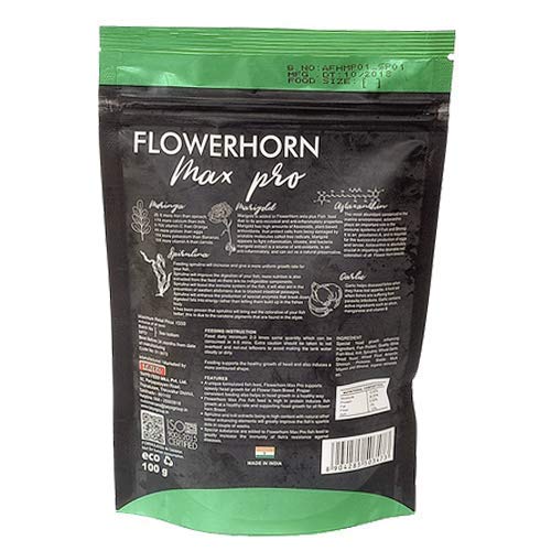 AMBER Max Pro Flowerhorn Food 100 g