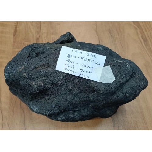 Lava Rock Black -Volcanic Stones Decorative Rocks for Aquarium Landscape