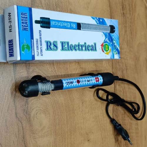 RS ELECTRICAL 25W Submersible Aquarium Immersion Heater 5
