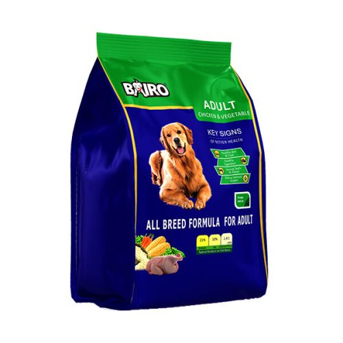 Bairo Adult Dog Food Chicken & Veg 500gm