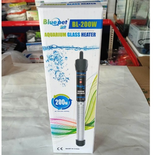 Bluepet Aquarium Glass Heater 200W Immersion Heater