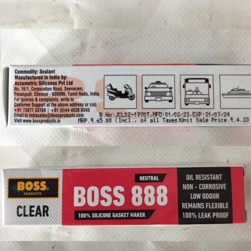 Boss 888 Clear Silicone 15 gram