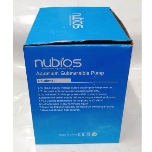 Nubios Aquarium Submersible Pump 115 watts – 2