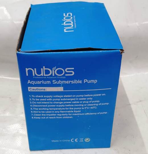 Nubios Aquarium Submersible Pump 35 watts – 3