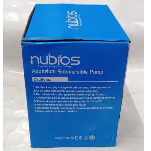 Nubios Aquarium Submersible Pump 65 watts – 3
