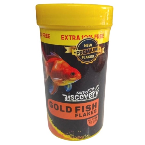 Taiyo Pluss Discovery Gold Flakes 55 grams fish food