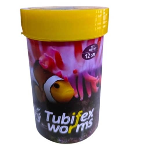 Taiyo Pluss Discovery fishfood Dried tubifex Worms 12 gm