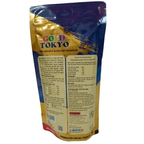 Gold Tokyo Premium Formula Fish Feed 200 grams