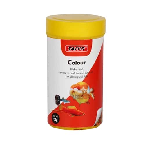 Taiyo Color Flakes Fish Food 25 grams -1