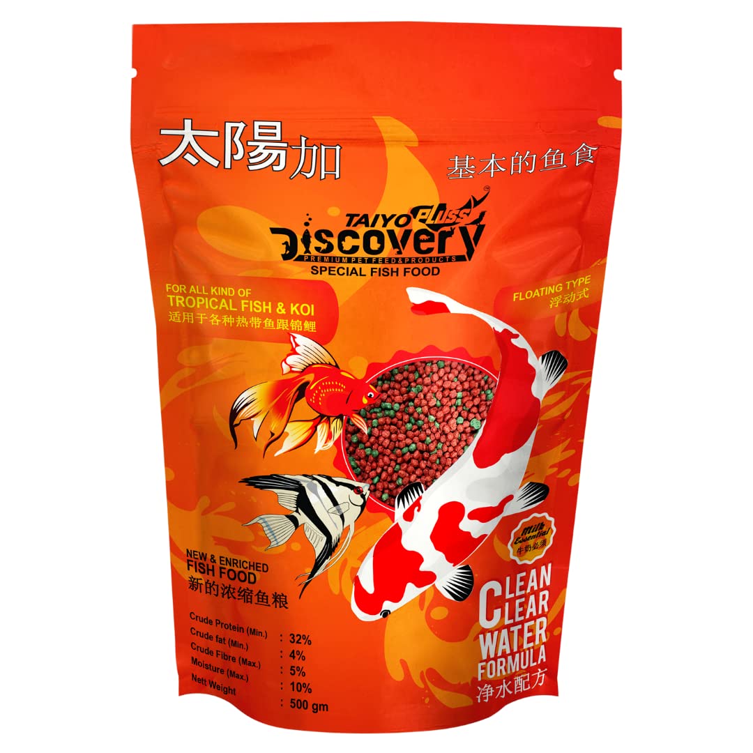 Taiyo Pluss Discovery fish food 500 gm Pouch