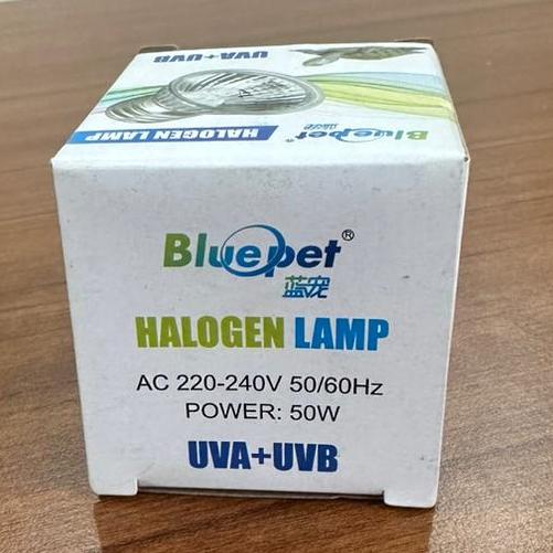Blue pet Halogen Lamp 50 watts UVA-UVB – 1