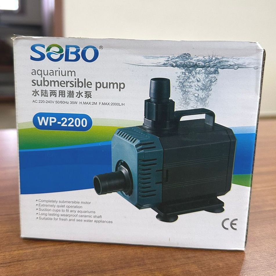SOBO WP-2200 Aquarium Submersible Water Pump 35 watts
