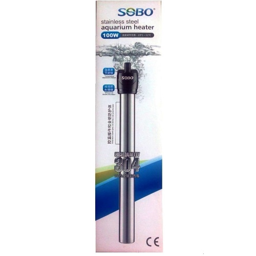 Sobo HC100 - 100W stainless Steel Aquarium Heater
