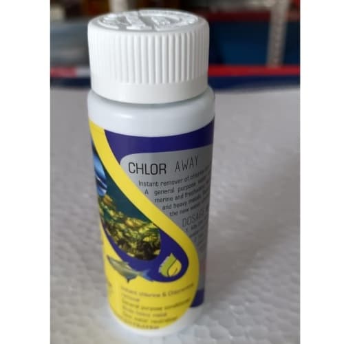 Aquatic Remedies Chlor Away for Aquarium Water Chlorine Remover 60 ml – 2