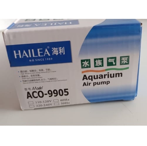 Hailea ACO-9905 Air Pump for Aquariums – 5