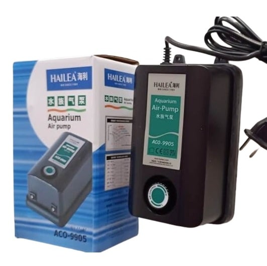 Hailea ACO-9905 Air Pump for Aquariums – 8