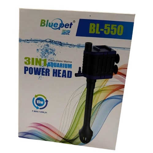 Blue Pet BL-550 Aquarium Power Head 15 watts