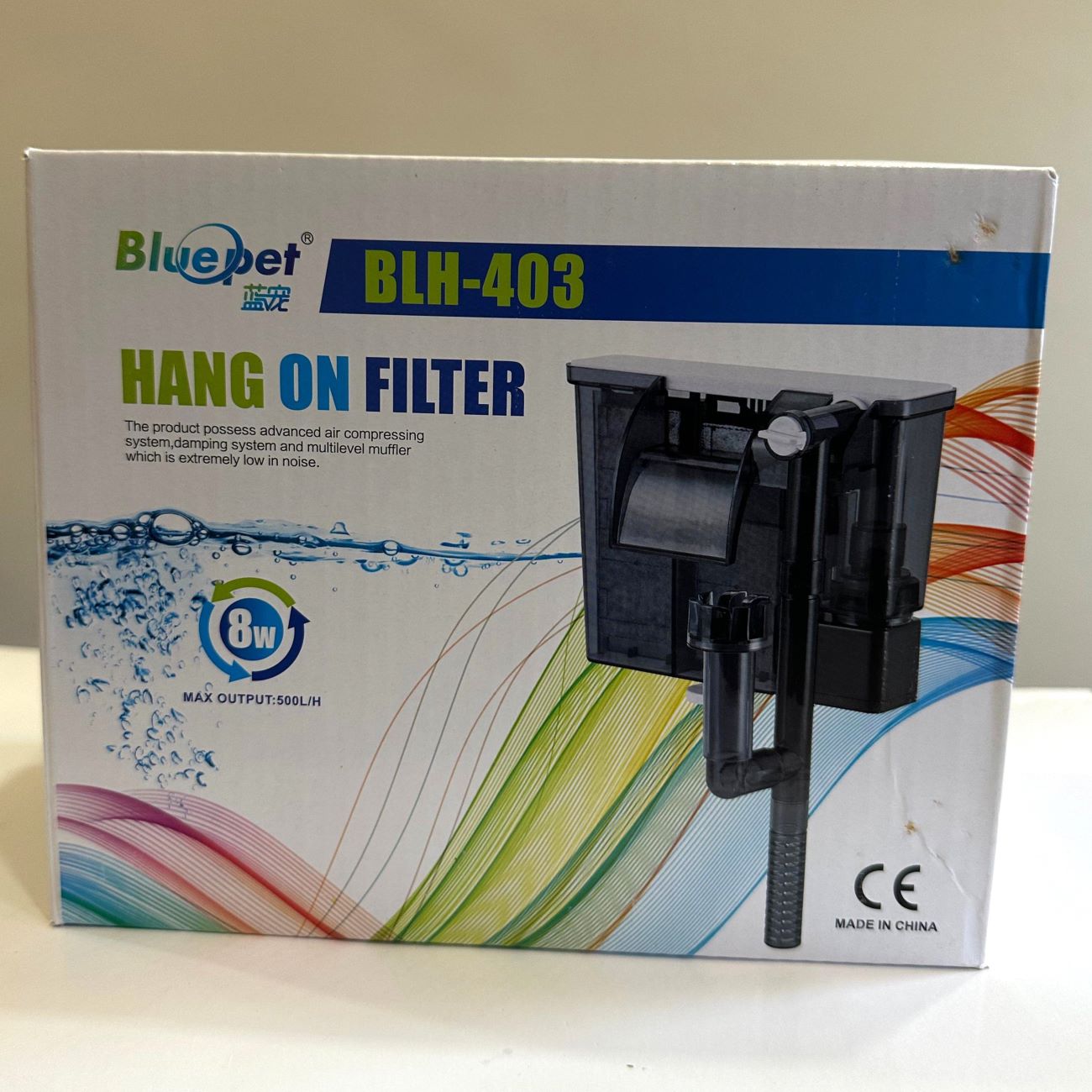 Blue Pet BLH-403 Aquarium Hang on Filter