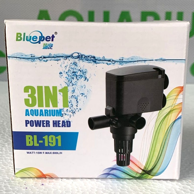 Blue Pet BL-191 Aquarium 3 in 1 Power Head 15 watts