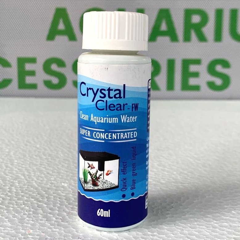 Crystal Clear-FW for Clean Aquarium water 60 ml bottle